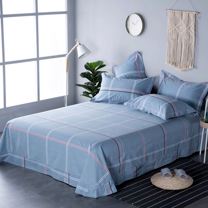 91家纺网 家纺一手货源 找家纺 缘舒家纺 2025新款全棉纯棉磨毛加厚四件套 布兰奇-兰