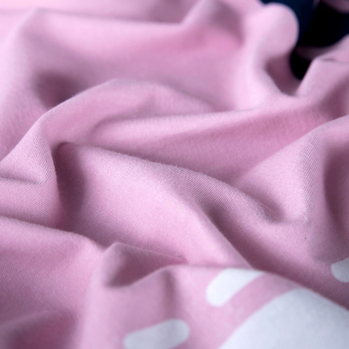 91家纺网 家纺一手货源 找家纺 缘舒家纺 2025新款全棉纯棉磨毛加厚四件套 典尚-粉