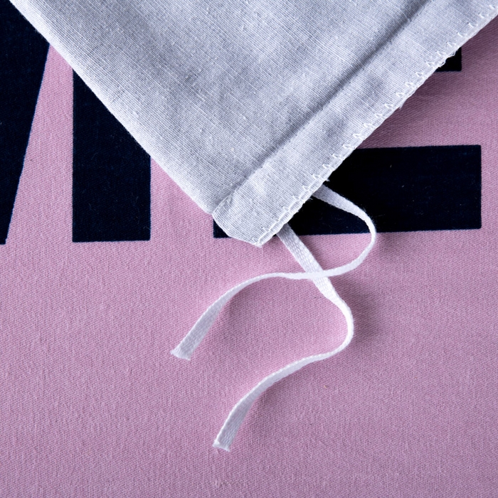 91家纺网 家纺一手货源 找家纺 缘舒家纺 2025新款全棉纯棉磨毛加厚四件套 典尚-粉