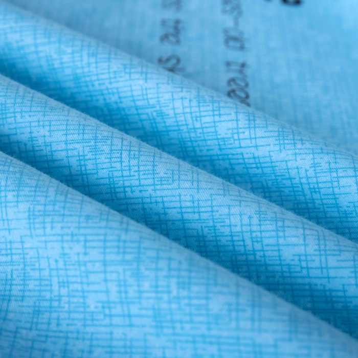 91家纺网 家纺一手货源 找家纺 缘舒家纺 2025新款全棉纯棉磨毛加厚四件套 漫森-蓝