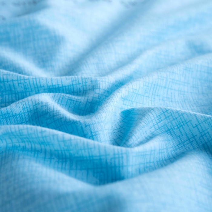 91家纺网 家纺一手货源 找家纺 缘舒家纺 2025新款全棉纯棉磨毛加厚四件套 漫森-蓝