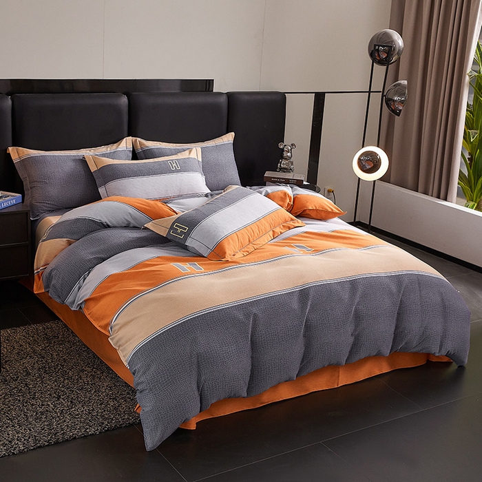 91家纺网 家纺一手货源 找家纺 缘舒家纺 2025新款全棉纯棉磨毛加厚四件套 乐享时光