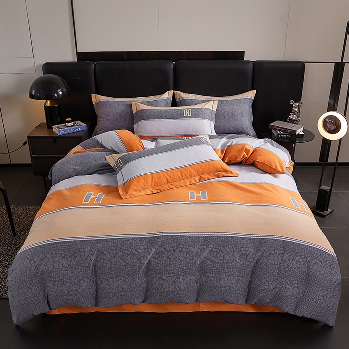 91家纺网 家纺一手货源 找家纺 缘舒家纺 2025新款全棉纯棉磨毛加厚四件套 乐享时光