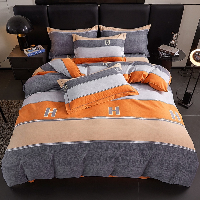 91家纺网 家纺一手货源 找家纺 缘舒家纺 2025新款全棉纯棉磨毛加厚四件套 乐享时光