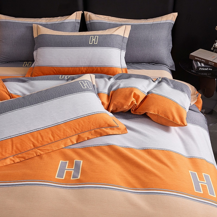 91家纺网 家纺一手货源 找家纺 缘舒家纺 2025新款全棉纯棉磨毛加厚四件套 乐享时光