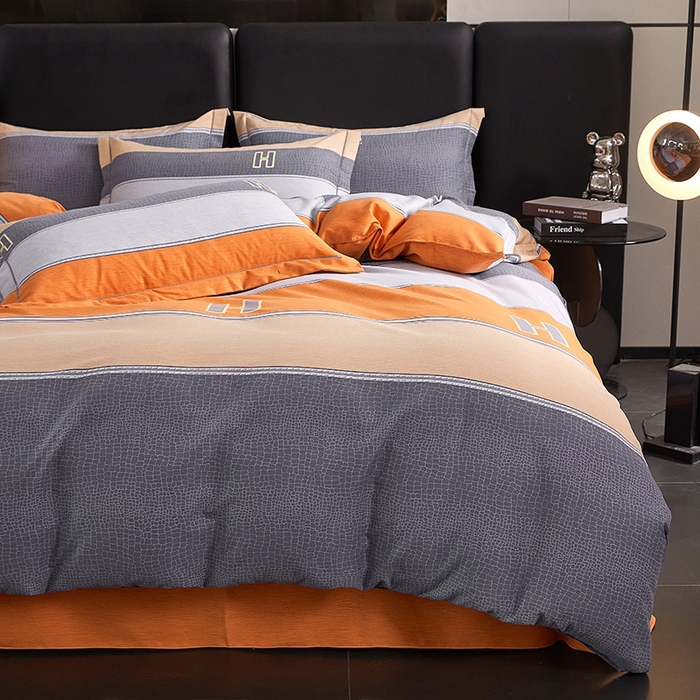 91家纺网 家纺一手货源 找家纺 缘舒家纺 2025新款全棉纯棉磨毛加厚四件套 乐享时光