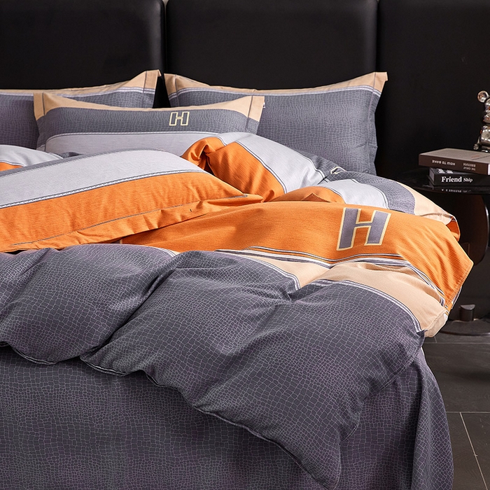 91家纺网 家纺一手货源 找家纺 缘舒家纺 2025新款全棉纯棉磨毛加厚四件套 乐享时光