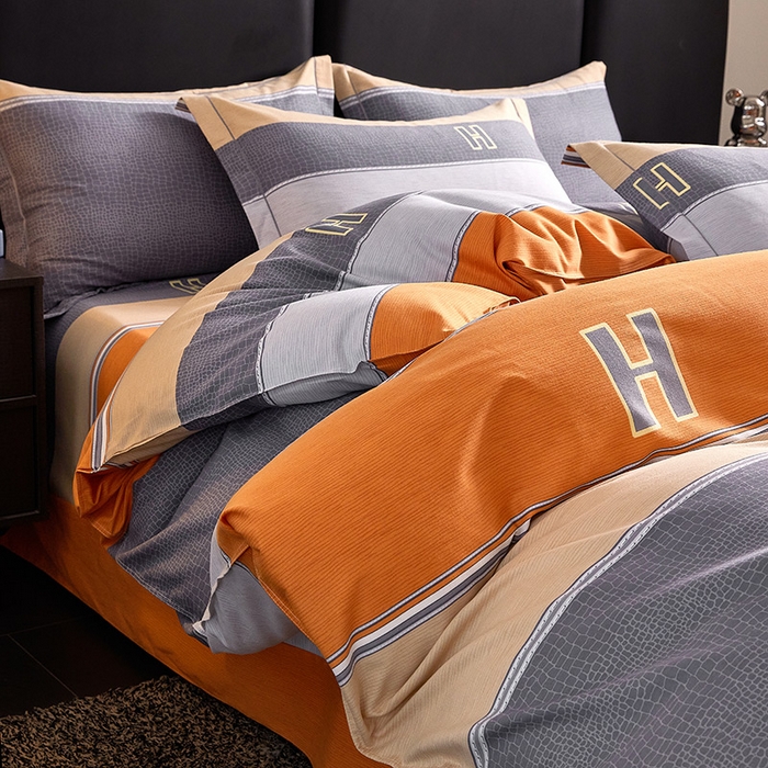 91家纺网 家纺一手货源 找家纺 缘舒家纺 2025新款全棉纯棉磨毛加厚四件套 乐享时光