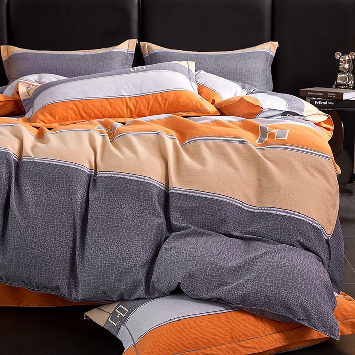 91家纺网 家纺一手货源 找家纺 缘舒家纺 2025新款全棉纯棉磨毛加厚四件套 乐享时光