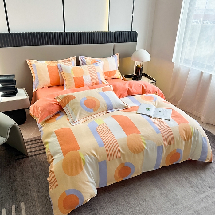 91家纺网 家纺一手货源 找家纺 （总）缘舒家纺 2025新款全棉纯棉加厚磨毛被套单件--单被套