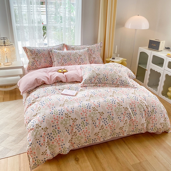 91家纺网 家纺一手货源 找家纺 （总）缘舒家纺 2025新款全棉纯棉加厚磨毛被套单件--单被套