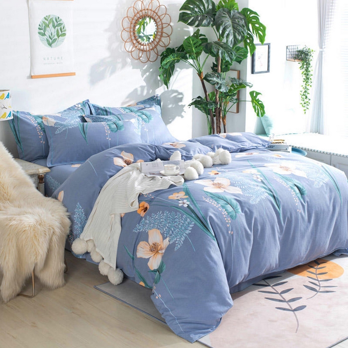 91家纺网 家纺一手货源 找家纺 （总）缘舒家纺 2025新款全棉纯棉加厚磨毛被套单件--单被套