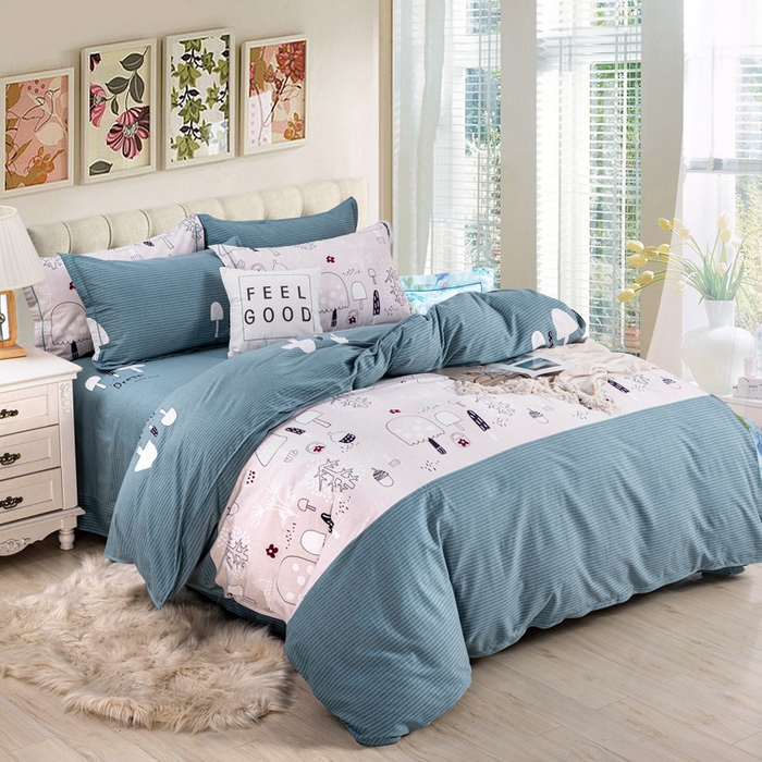 91家纺网 家纺一手货源 找家纺 （总）缘舒家纺 2025新款全棉纯棉加厚磨毛被套单件--单被套