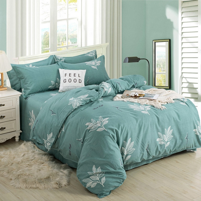 91家纺网 家纺一手货源 找家纺 （总）缘舒家纺 2025新款全棉纯棉加厚磨毛被套单件--单被套