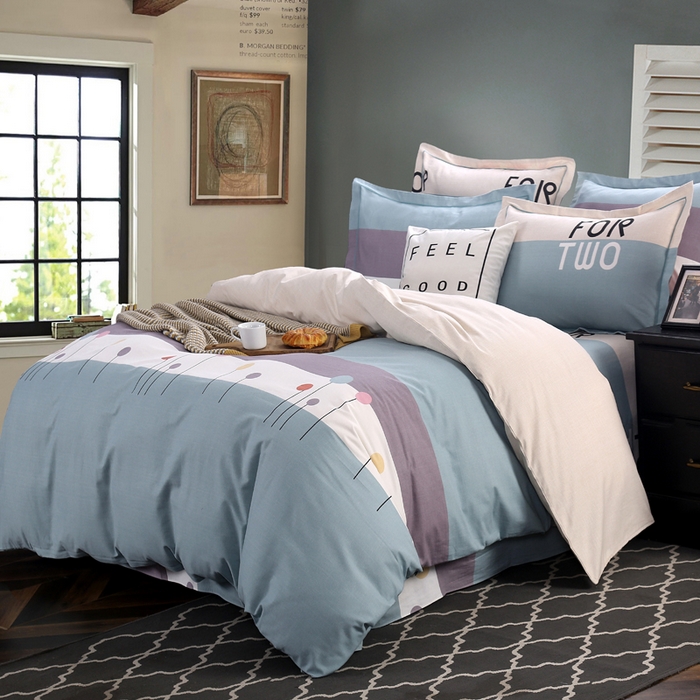 91家纺网 家纺一手货源 找家纺 （总）缘舒家纺 2025新款全棉纯棉加厚磨毛被套单件--单被套