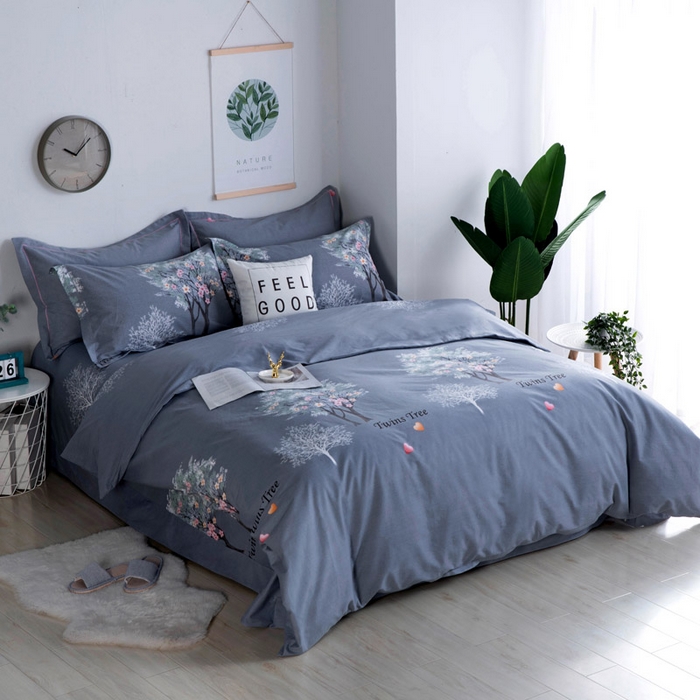 91家纺网 家纺一手货源 找家纺 （总）缘舒家纺 2025新款全棉纯棉加厚磨毛被套单件--单被套