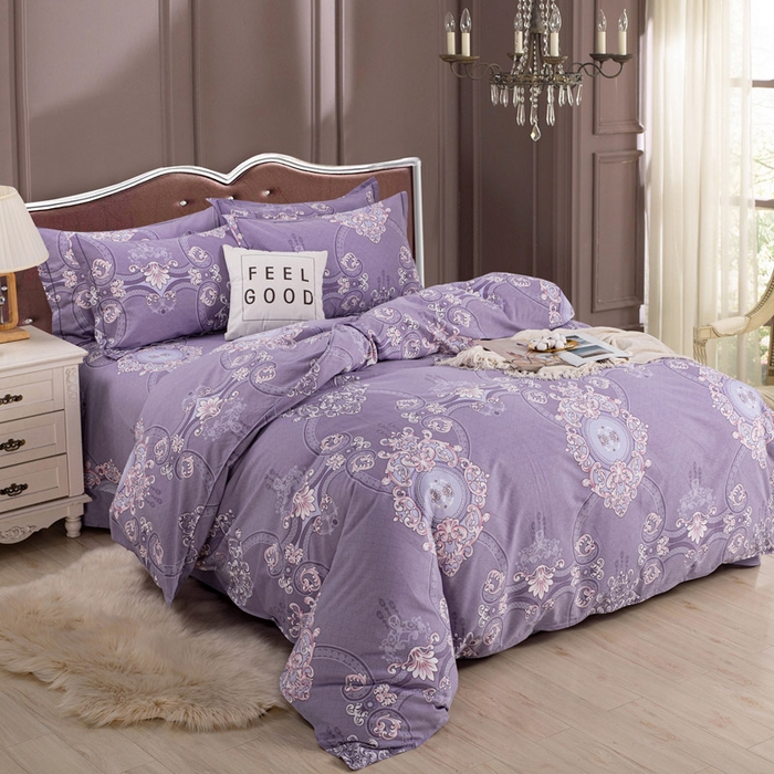 91家纺网 家纺一手货源 找家纺 （总）缘舒家纺 2025新款全棉纯棉加厚磨毛被套单件--单被套