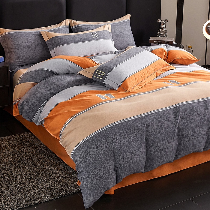 91家纺网 家纺一手货源 找家纺 （总）缘舒家纺 2025新款全棉纯棉加厚磨毛被套单件--单被套