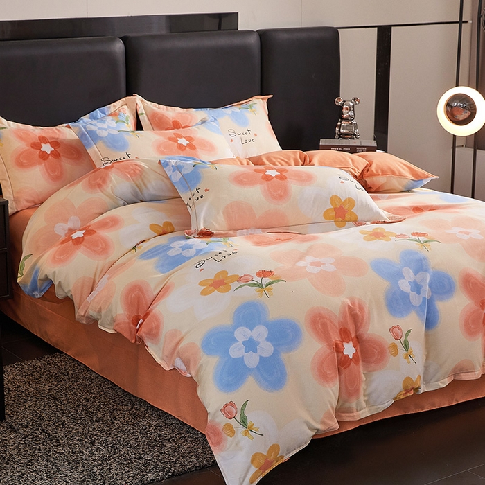 91家纺网 家纺一手货源 找家纺 （总）缘舒家纺 2025新款全棉纯棉加厚磨毛被套单件--单被套