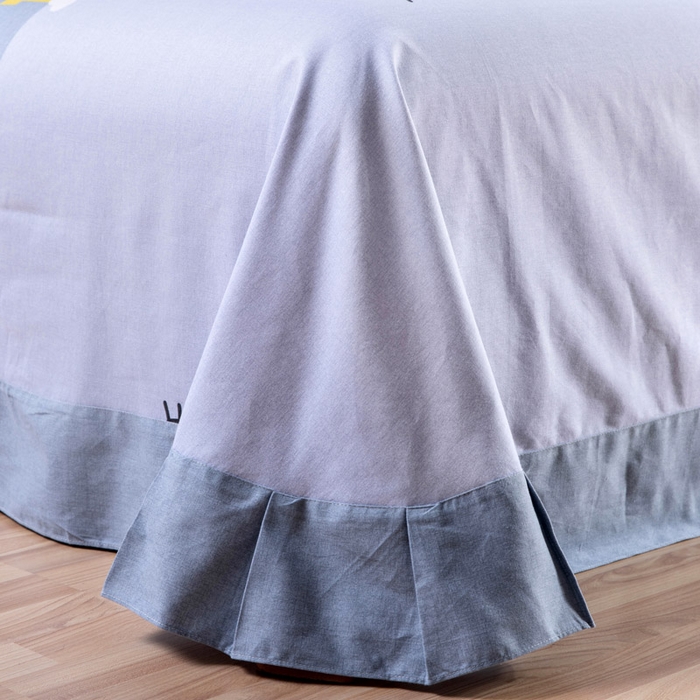 91家纺网 家纺一手货源 找家纺 缘舒家纺 2025新款全棉纯棉加厚磨毛被套单件--单被套 筱梦香氛-灰