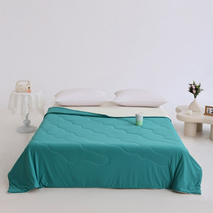 91家纺网 家纺一手货源 找家纺 （总）盛凡家纺 2026新款凉感A类锦氨（170克）55大豆抗菌夏被夏凉被空调被（配礼盒）