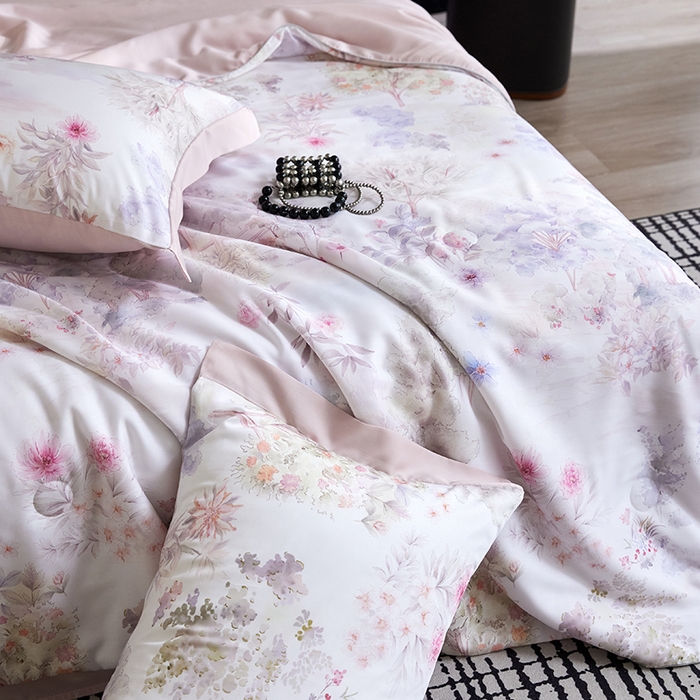 91家纺网 家纺一手货源 找家纺 （总）慕梵家居 2026春夏新款100%莱赛尔天丝夏被空调被夏凉被四件套