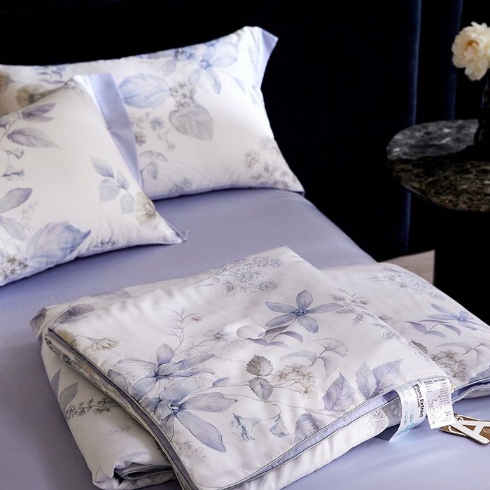 91家纺网 家纺一手货源 找家纺 （总）慕梵家居 2026春夏新款100%莱赛尔天丝夏被空调被夏凉被四件套