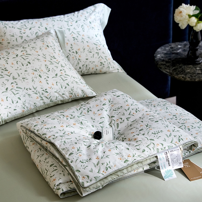 91家纺网 家纺一手货源 找家纺 （总）慕梵家居 2026春夏新款100%莱赛尔天丝夏被空调被夏凉被四件套