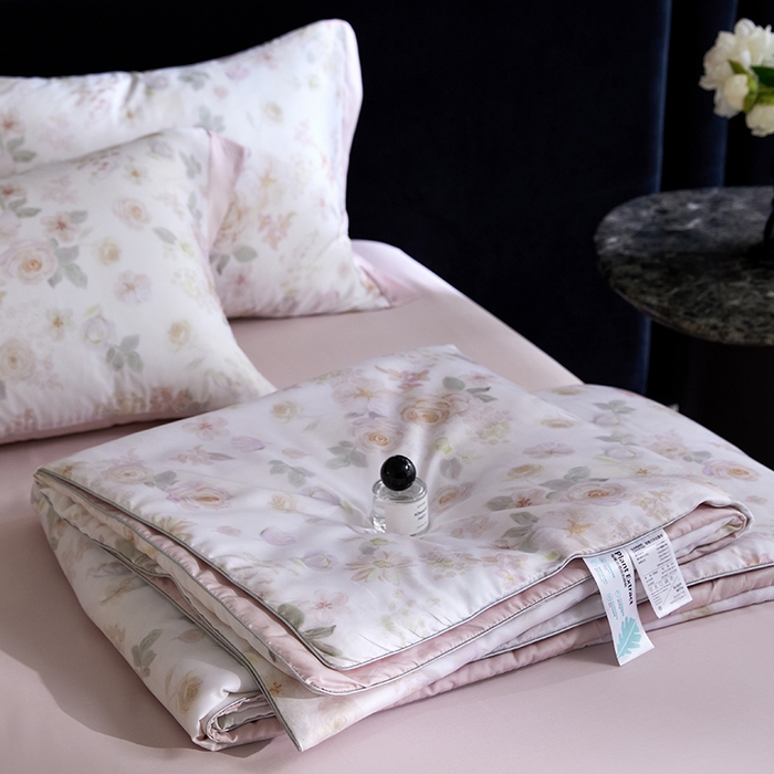 91家纺网 家纺一手货源 找家纺 （总）慕梵家居 2026春夏新款100%莱赛尔天丝夏被空调被夏凉被四件套