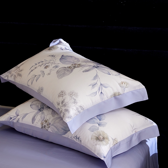 91家纺网 家纺一手货源 找家纺 慕梵家居 2026春夏新款100%莱赛尔天丝夏被空调被夏凉被四件套 春溢然