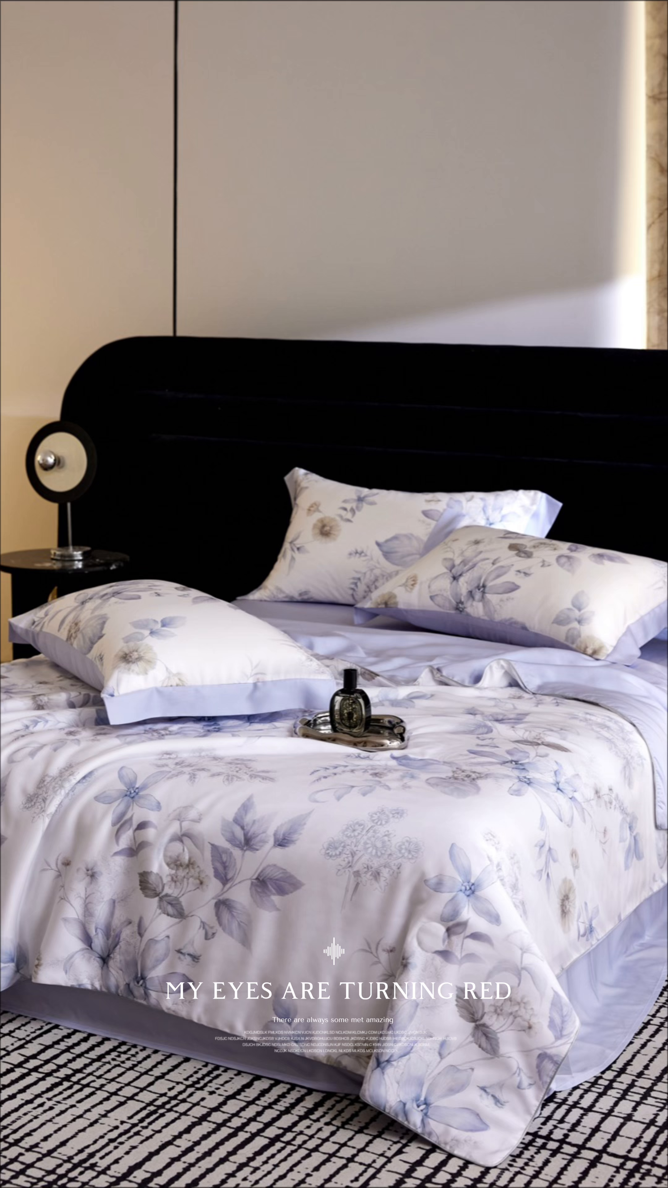 91家纺网 家纺一手货源 找家纺 慕梵家居 2026春夏新款100%莱赛尔天丝夏被空调被夏凉被四件套 春溢然