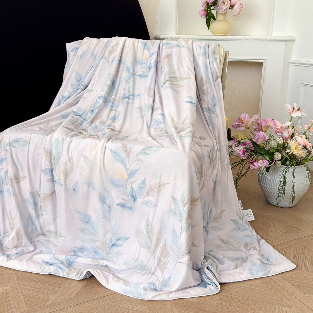 91家纺网 家纺一手货源 找家纺 （总）归属 2026春夏新款数码印花凉感丝夏被夏凉被空调被系列