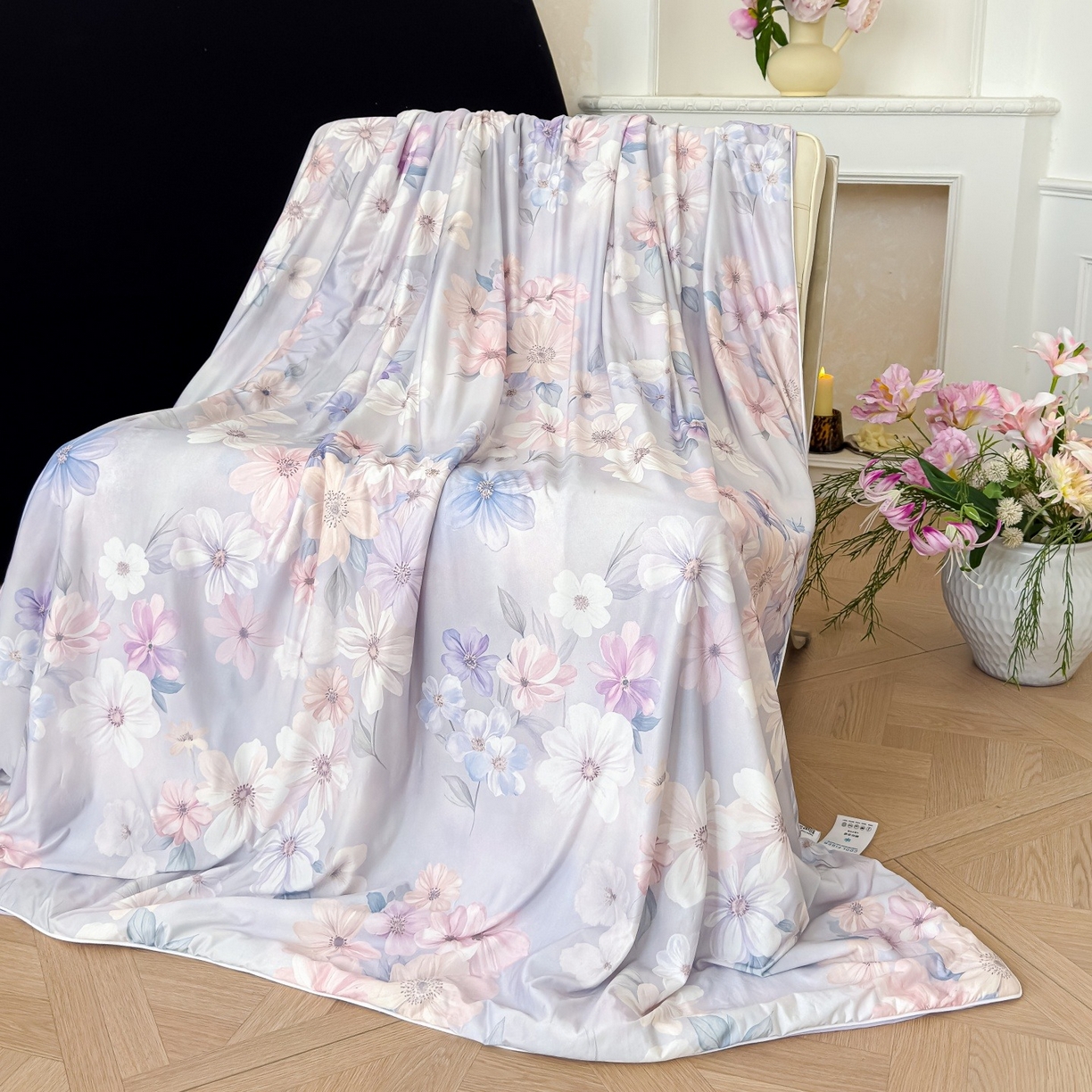 91家纺网 家纺一手货源 找家纺 （总）归属 2026新款冰豆豆床裙款凉席凉豆豆长裙款凉席