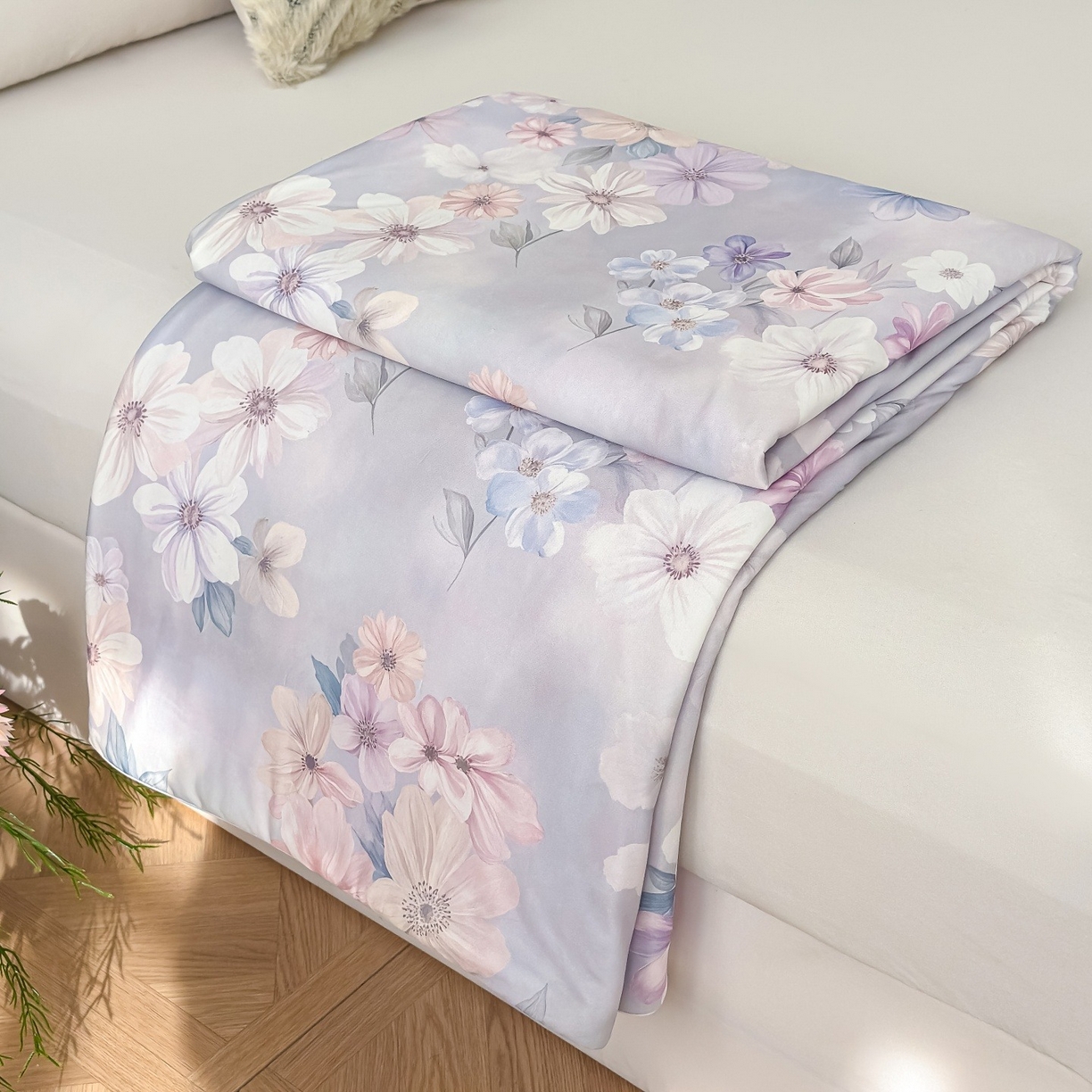 91家纺网 家纺一手货源 找家纺 （总）归属 2026春夏新款数码印花凉感丝夏被夏凉被空调被系列