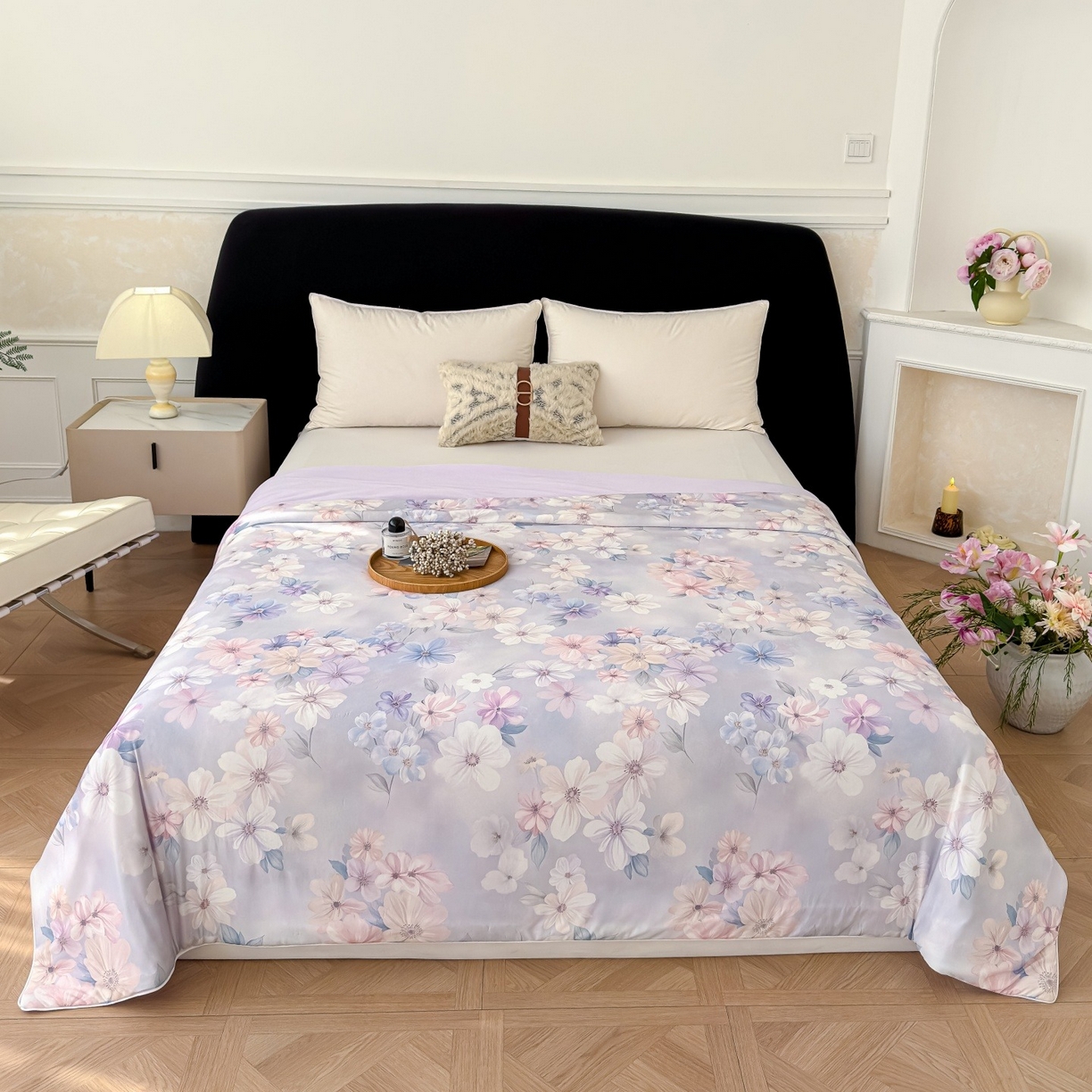 91家纺网 家纺一手货源 找家纺 （总）归属 2026春夏新款数码印花凉感丝夏被夏凉被空调被系列