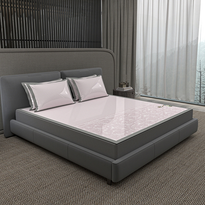 91家纺网 家纺一手货源 找家纺 （总）小牛席业 2026新款PE凉感-半定位小提花冰丝席凉席藤席冰藤席竹席空调席草席冰丝席豆豆席乳胶席三件套