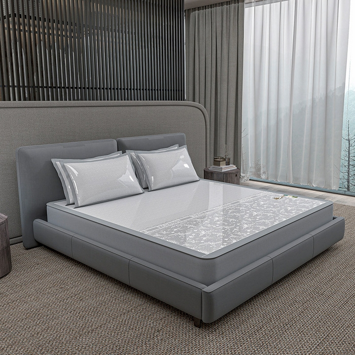 91家纺网 家纺一手货源 找家纺 （总）小牛席业 2026新款PE凉感-半定位小提花冰丝席(床笠款)凉席藤席冰藤席竹席空调席草席冰丝席豆豆席乳胶席三件