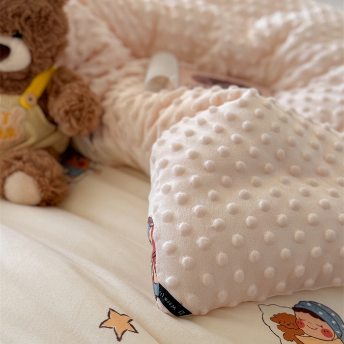 91家纺网 家纺一手货源 找家纺 暖生活 2026新款针织棉豆豆绒星星被 被子被芯-第三批星星人