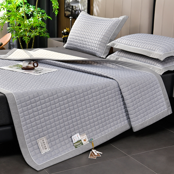 91家纺网 家纺一手货源 找家纺 （总）小牛席业 2026新款经典款-小冰块加厚乳胶席凉席藤席冰藤席竹席空调席草席冰丝席豆豆席乳胶席三件套