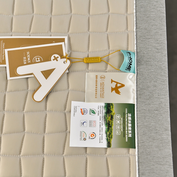 91家纺网 家纺一手货源 找家纺 小牛席业 2026新款经典款-小冰块加厚乳胶席凉席藤席冰藤席竹席空调席草席冰丝席豆豆席乳胶席三件套 经典款-小冰块乳胶席系列（加厚款）-烟灰