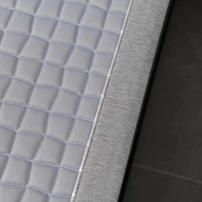 91家纺网 家纺一手货源 找家纺 小牛席业 2026新款经典款-小冰块加厚乳胶席凉席藤席冰藤席竹席空调席草席冰丝席豆豆席乳胶席三件套 经典款-小冰块乳胶席系列（加厚款）-浅灰