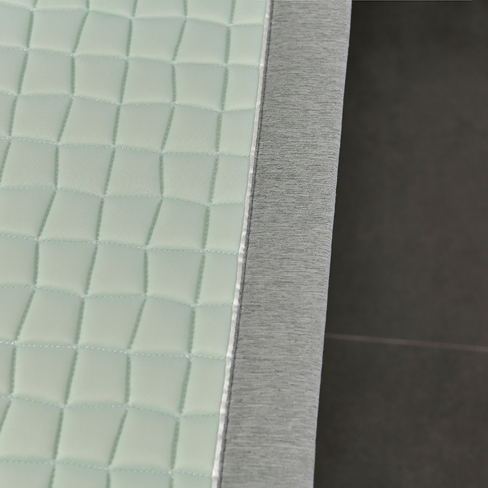 91家纺网 家纺一手货源 找家纺 小牛席业 2026新款经典款-小冰块加厚乳胶席凉席藤席冰藤席竹席空调席草席冰丝席豆豆席乳胶席三件套 经典款-小冰块乳胶席系列（加厚款）-水绿