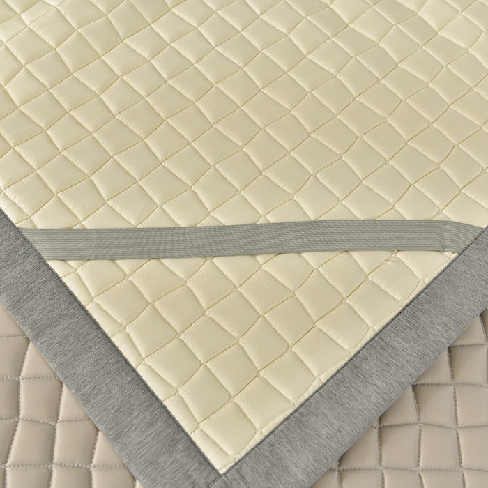 91家纺网 家纺一手货源 找家纺 小牛席业 2026新款经典款-小冰块加厚乳胶席凉席藤席冰藤席竹席空调席草席冰丝席豆豆席乳胶席三件套 经典款-小冰块乳胶席系列（加厚款）-烟灰