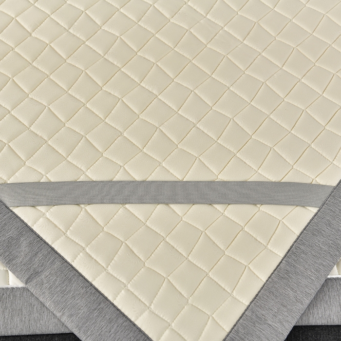 91家纺网 家纺一手货源 找家纺 小牛席业 2026新款经典款-小冰块加厚乳胶席凉席藤席冰藤席竹席空调席草席冰丝席豆豆席乳胶席三件套 经典款-小冰块乳胶席系列（加厚款）-象牙白