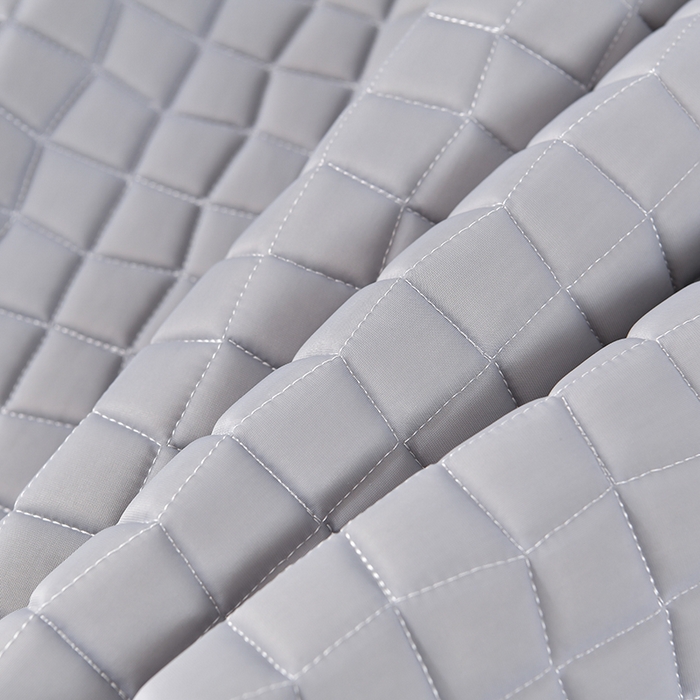 91家纺网 家纺一手货源 找家纺 小牛席业 2026新款经典款-小冰块加厚乳胶席凉席藤席冰藤席竹席空调席草席冰丝席豆豆席乳胶席三件套 经典款-小冰块乳胶席系列（加厚款）-浅灰