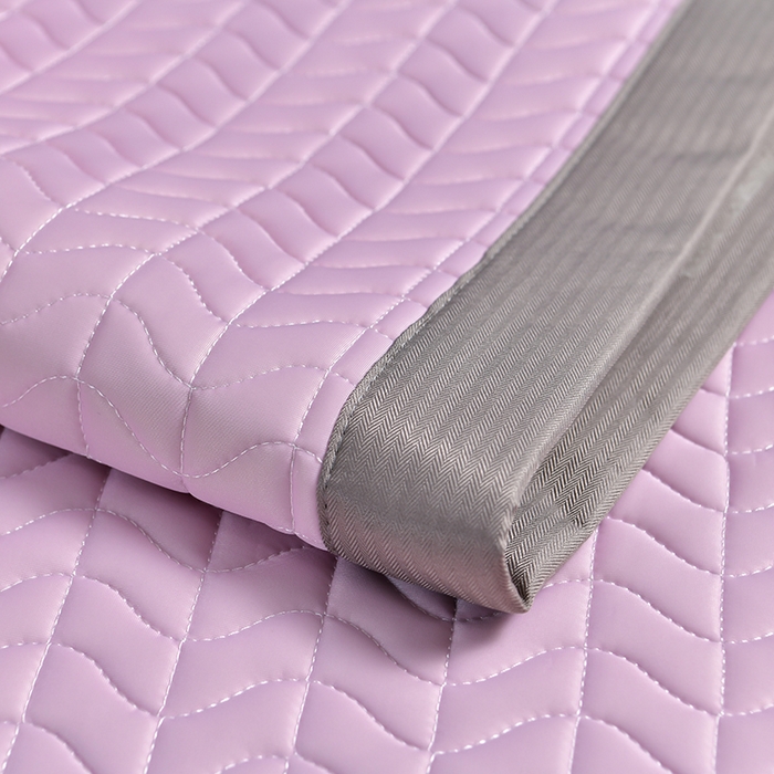 91家纺网 家纺一手货源 找家纺 小牛席业 2026新款凉感乳胶席系列-凉席藤席冰藤席竹席空调席草席冰丝席豆豆席乳胶席三件套 凉感乳胶席（浅紫)