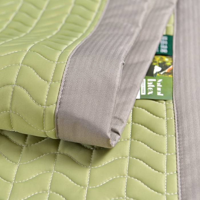 91家纺网 家纺一手货源 找家纺 小牛席业 2026新款凉感乳胶席系列-凉席藤席冰藤席竹席空调席草席冰丝席豆豆席乳胶席三件套 凉感乳胶席（果绿）