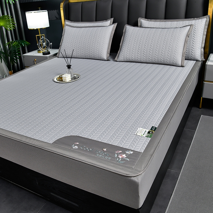 91家纺网 家纺一手货源 找家纺 （总）小牛席业 2026新款凉感乳胶席系列（床笠款）凉席藤席冰藤席竹席空调席草席冰丝席豆豆席乳胶席三件套