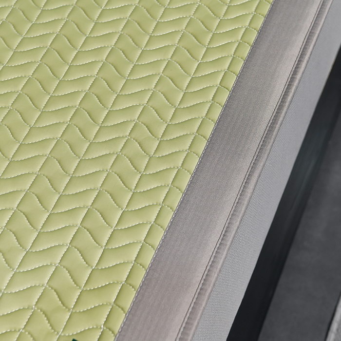 91家纺网 家纺一手货源 找家纺 小牛席业 2026新款凉感乳胶席系列（床笠款）凉席藤席冰藤席竹席空调席草席冰丝席豆豆席乳胶席三件套 凉感乳胶席-果绿（床笠款）