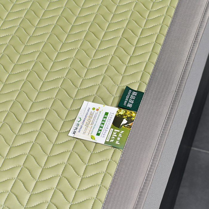 91家纺网 家纺一手货源 找家纺 小牛席业 2026新款凉感乳胶席系列（床笠款）凉席藤席冰藤席竹席空调席草席冰丝席豆豆席乳胶席三件套 凉感乳胶席-果绿（床笠款）